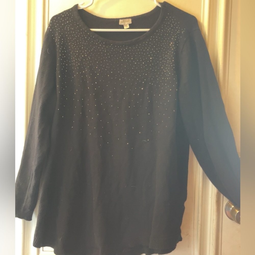 Beaded sweatshirt